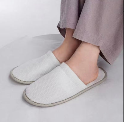 Disposable hotel slippers