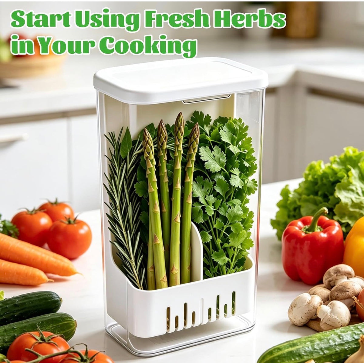 airtight Herb storage box