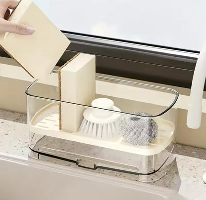 Simple  minimalist sink caddy
Abs plastic