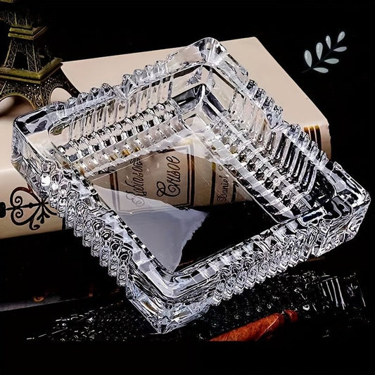 Premium quality big size glass ashtray