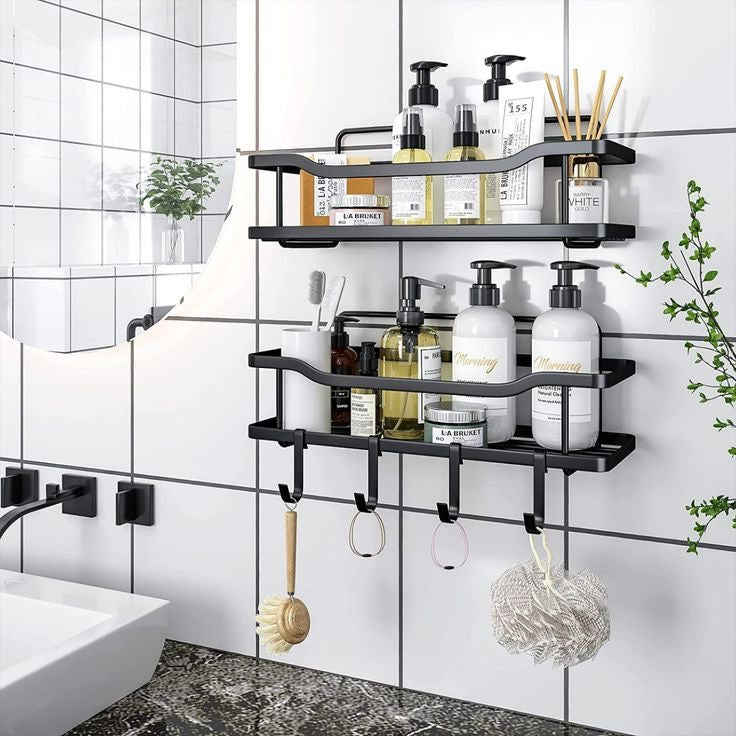 2pcs Shower caddy shelf/Bathroom organizer