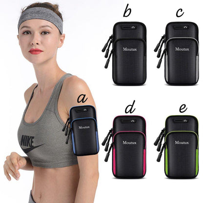 Premium waterproof sports armband phone holder for running, exercise and workouts