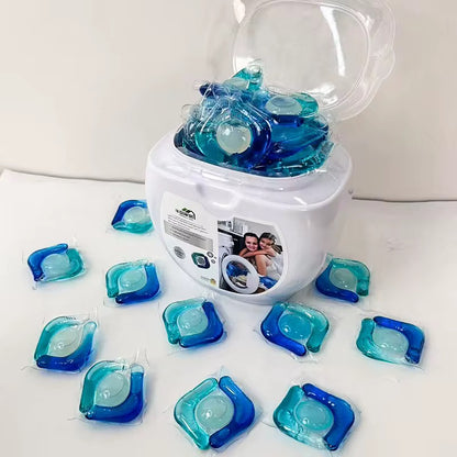 60Pcs  3 in 1 Laundry Capsule Pods