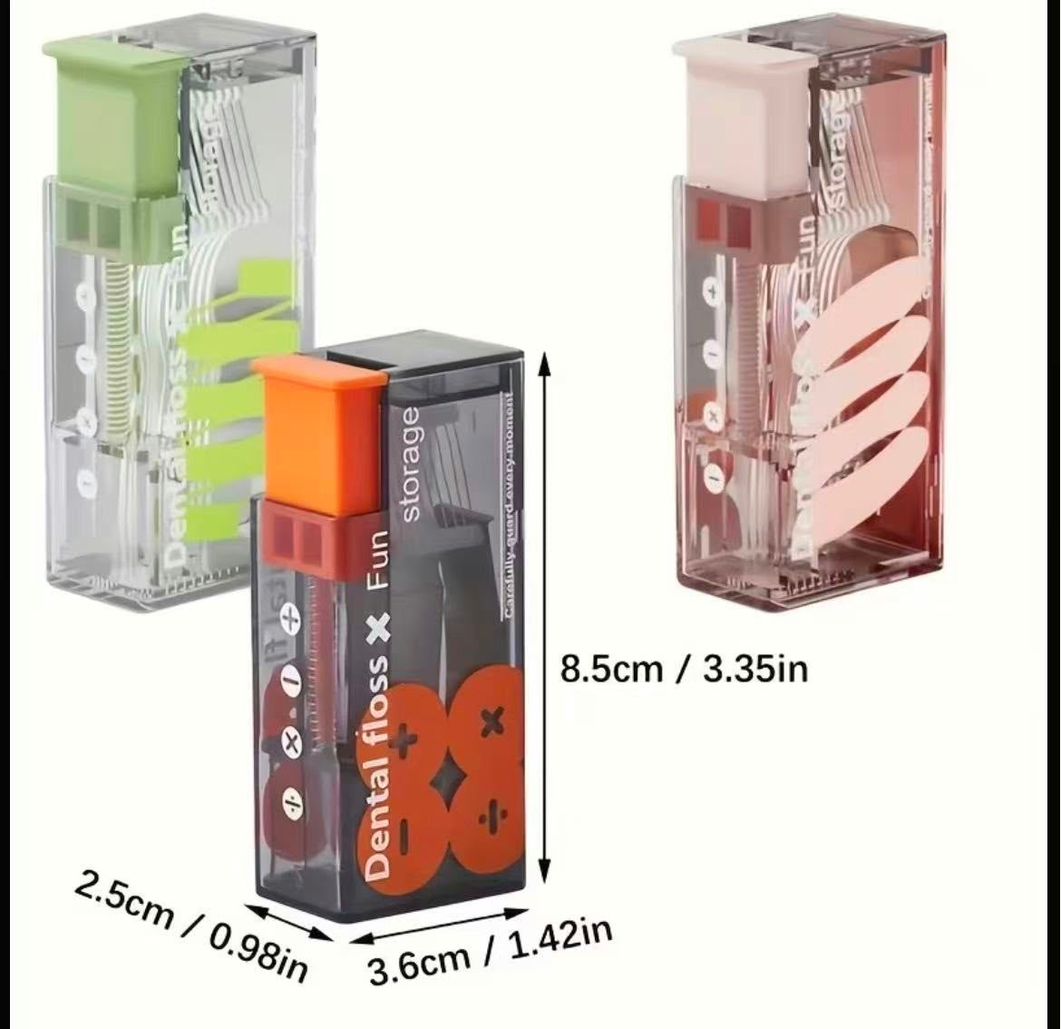 Portable Automatic Floss Dispenser with Travel Case