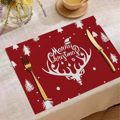 Christmas themed table placemats/table mats