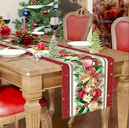 Christmas themed table runners.