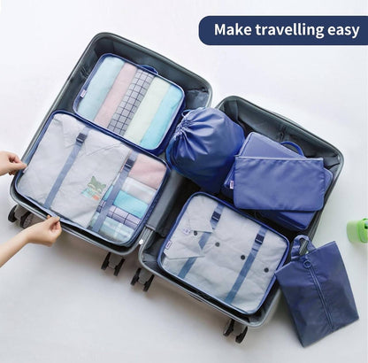 10pcs Luggage Travel Organizers For Suitcase.