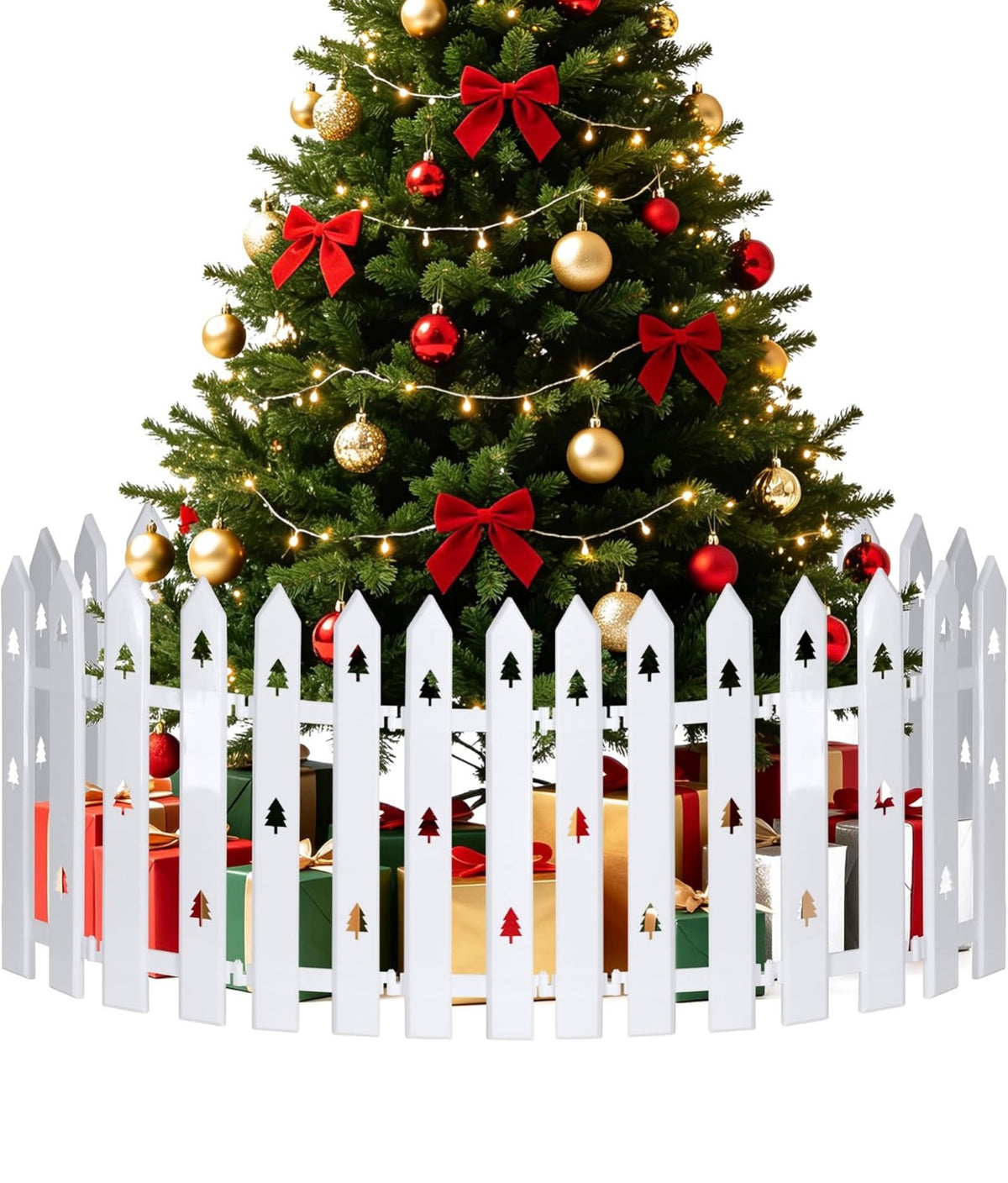 Christmas Tree Fence