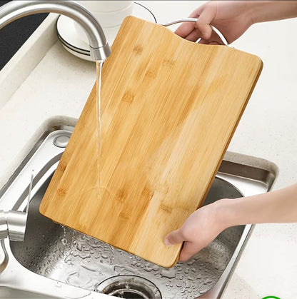 Natural bamboo chopping board