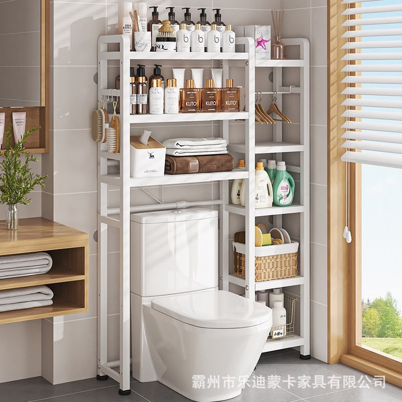 Multi-purpose Smart Toilet Storage Rack