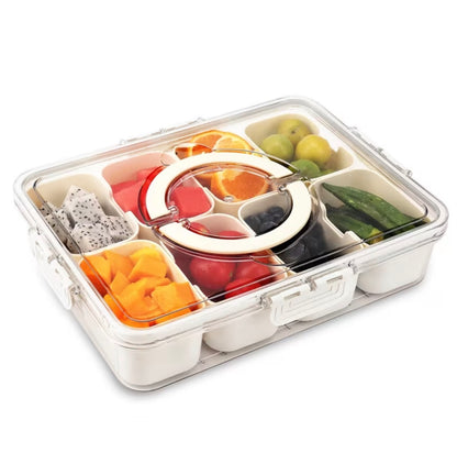 9 in 1 Compartment Food/Spice Storage Box