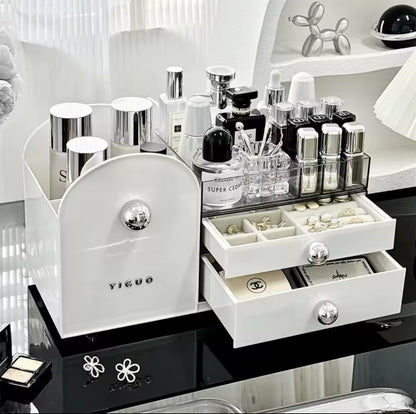 Large capacity make-up organizer