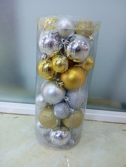 38Pcs Christmas Ball Ornaments for Christmas Tree