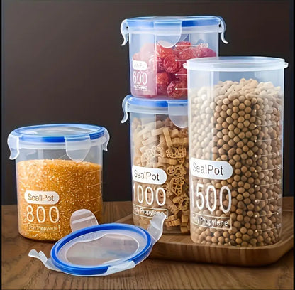 food/cereal containers set of 4