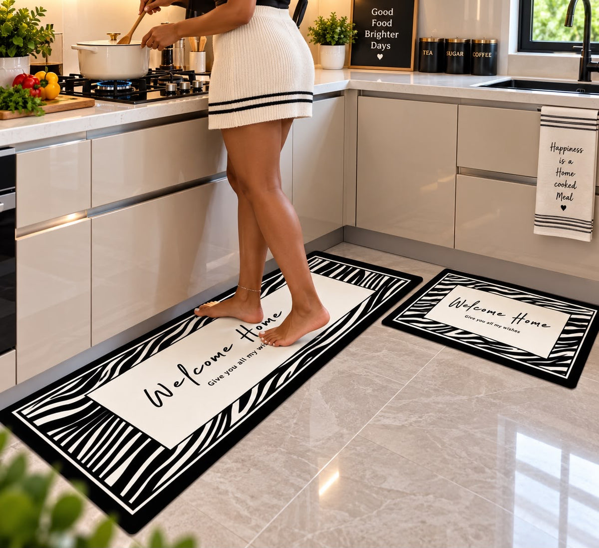PREMIUM Rubber bottom Kitchen mats