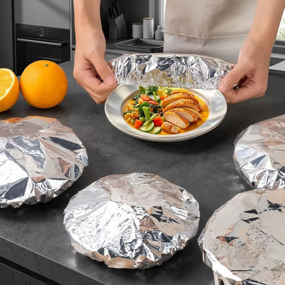 ReUsable 10pcs Aluminium film foil  food covers