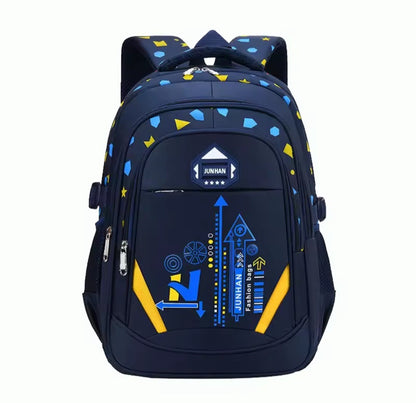 Geometry Pattern Light Weight School Bag.