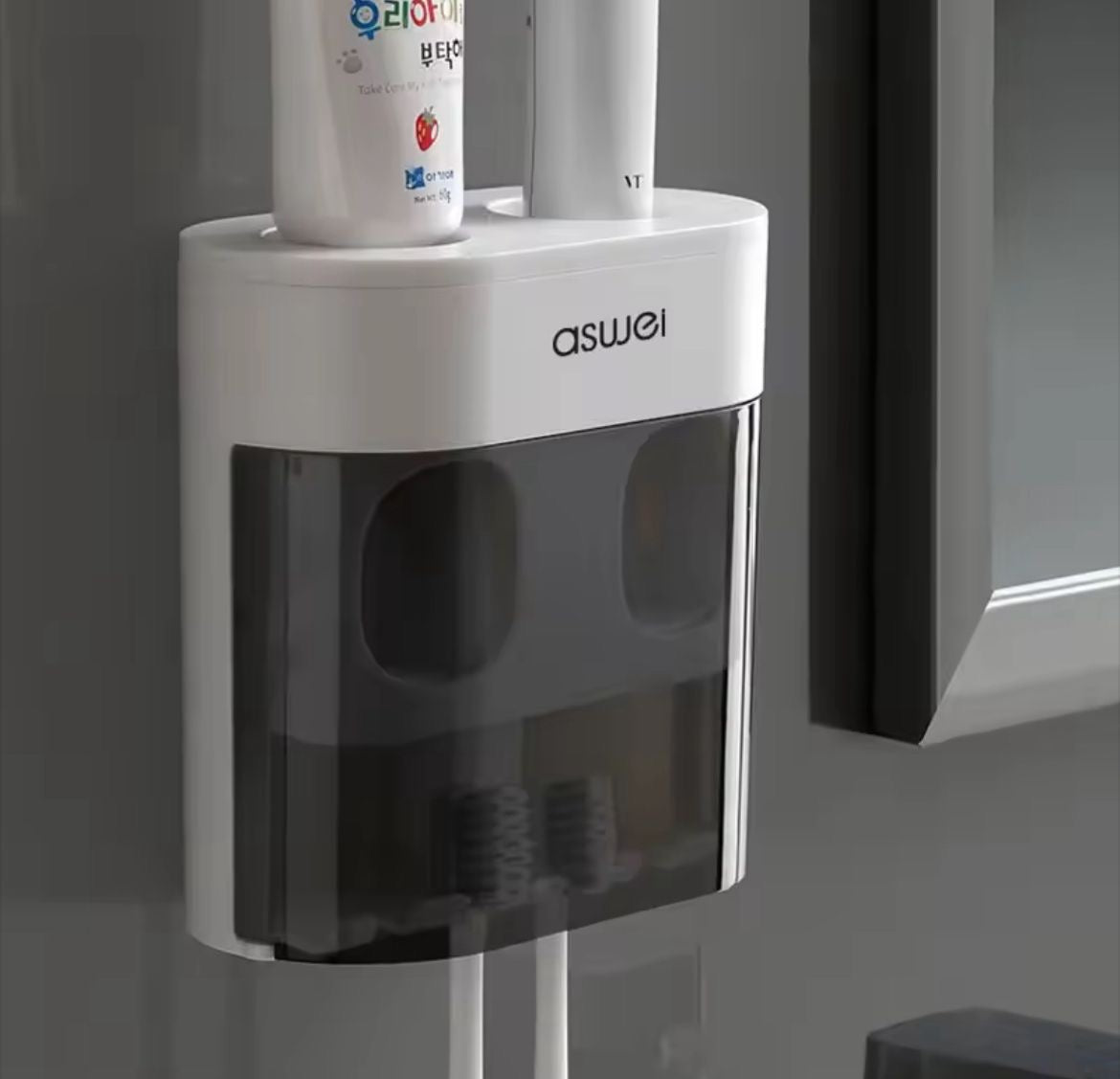 Wall-Mounted Automatic Toothpaste Dispenser