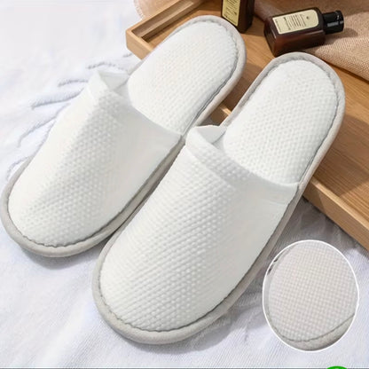Disposable hotel slippers