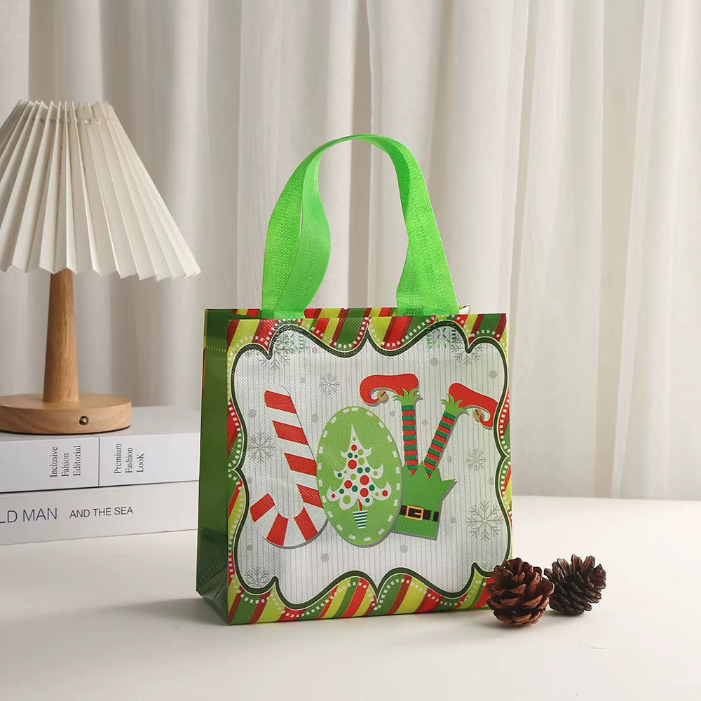 Christmas Kraft Paper Gift Bags