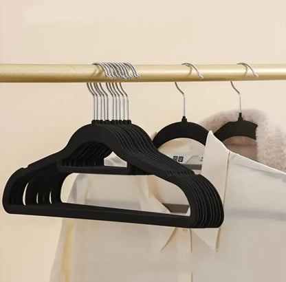 10pcs set Luxury velvet antislip hangers