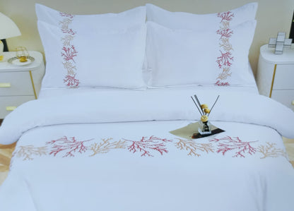 Luxury Greek pattern cotton Duvet cover