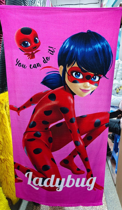 Cartoon themed towels