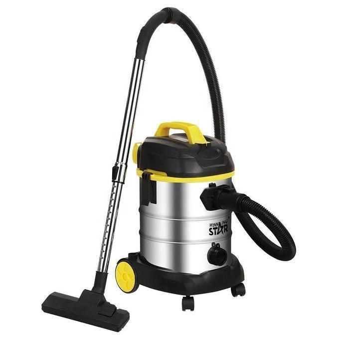 25L Commercial / Domestic/ industrial Wet and dry Stainless steel vacuum cleaner, 1600 W