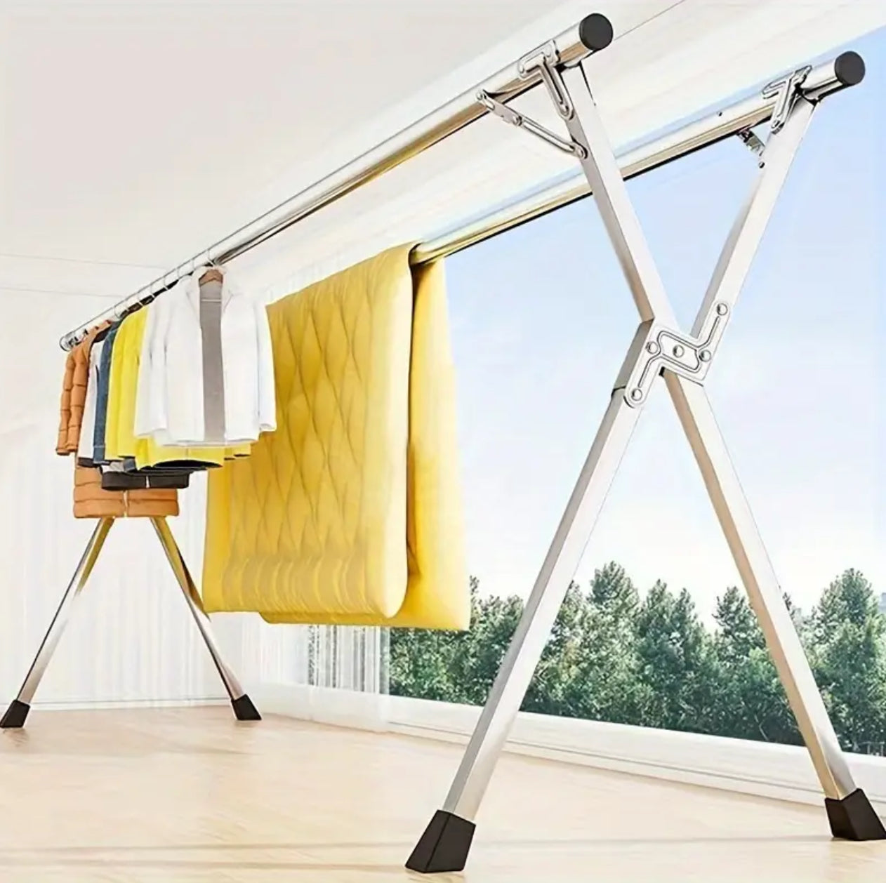 Stainless Steel, Expandable & Versatile Cloth drying rack