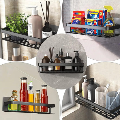 4pcs set Shower caddy shelf/Bathroom organizer