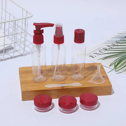 Cute 7pcs travel set