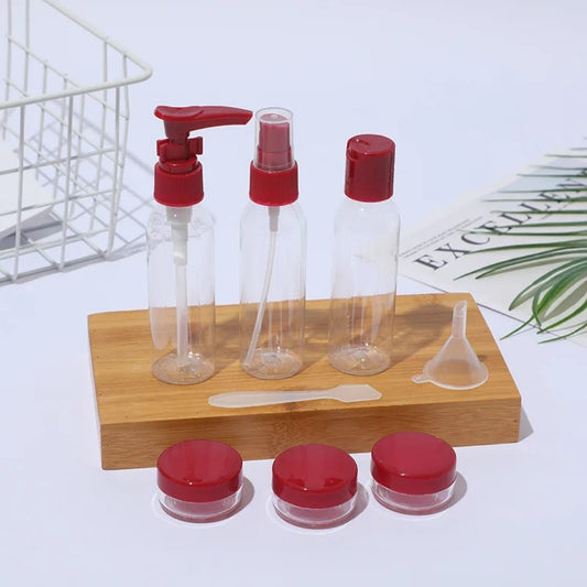 Cute 7pcs travel set