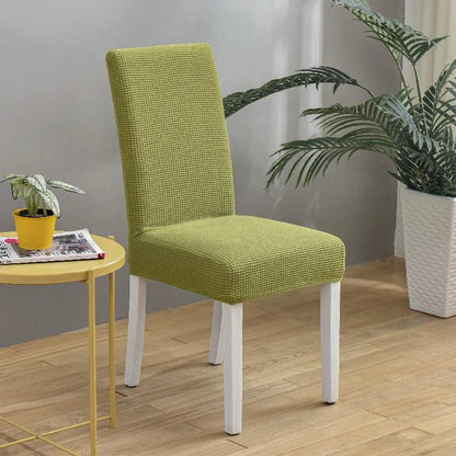 Slip, Jacquard Material Dining Chairs Seat Covers