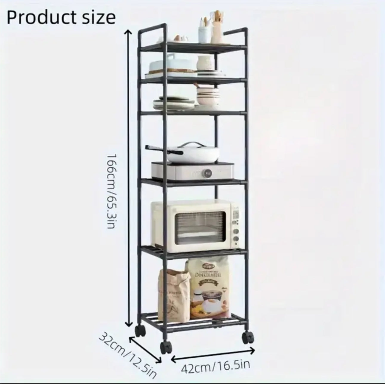 Multipurpose metallic rack