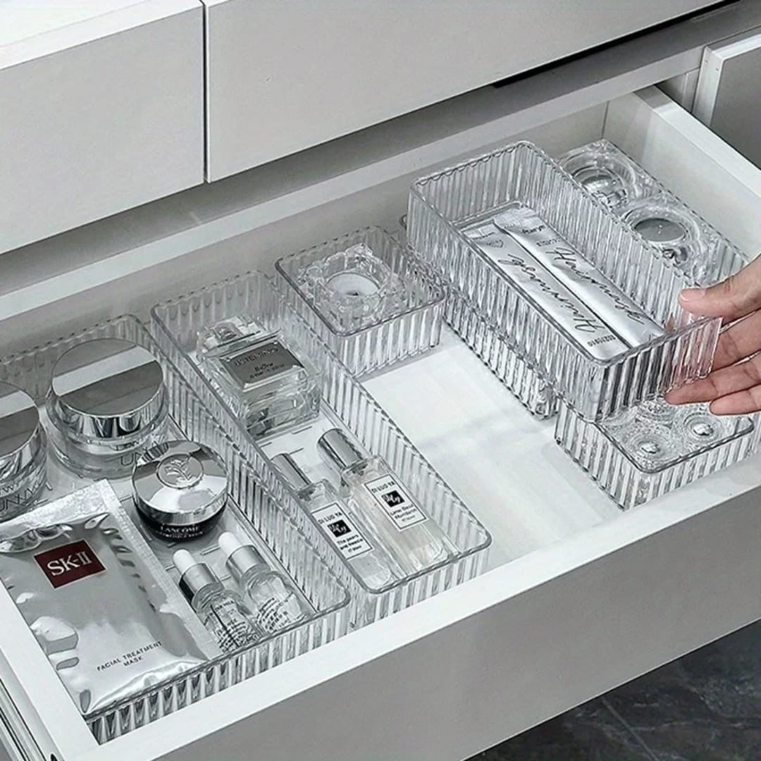 10 pcs set drawer organizers.