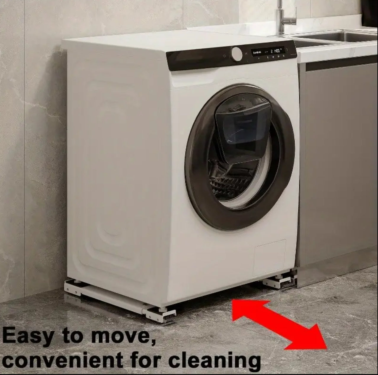 Expandable 45 to 70cm Detached trolley mover stand