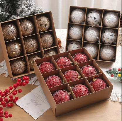 9pc set christmas ball