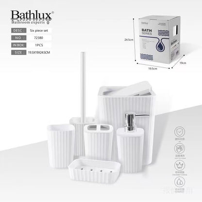 6PCS BATHROOM SET