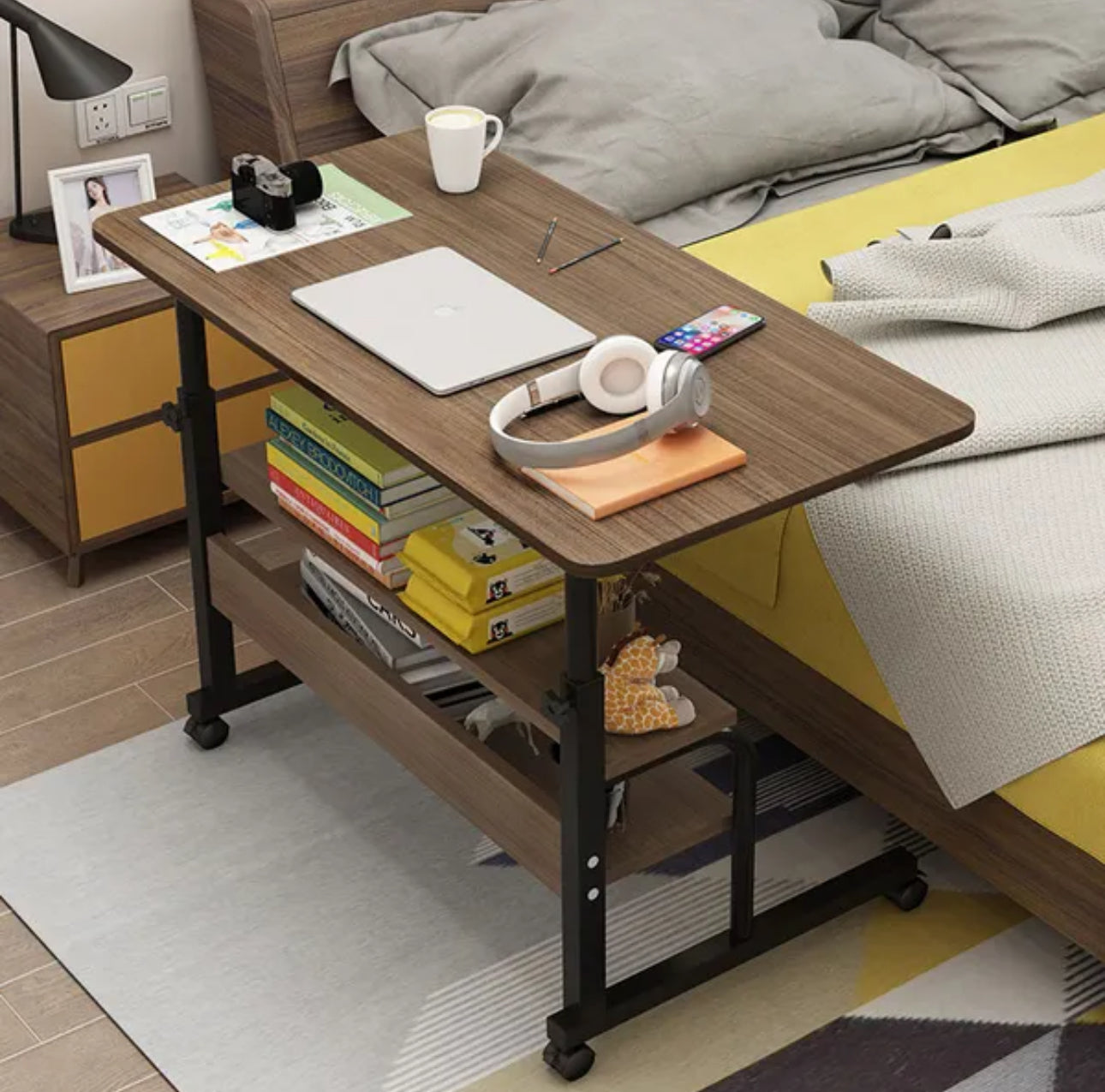 Laptop table/portable bedside table