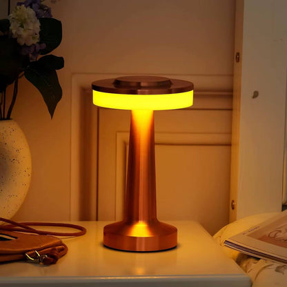Dumbell table lamp