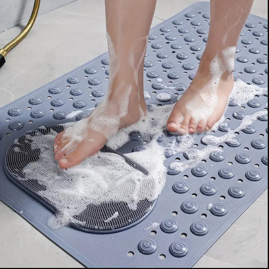 Quality antslip bathroom mats with scrub