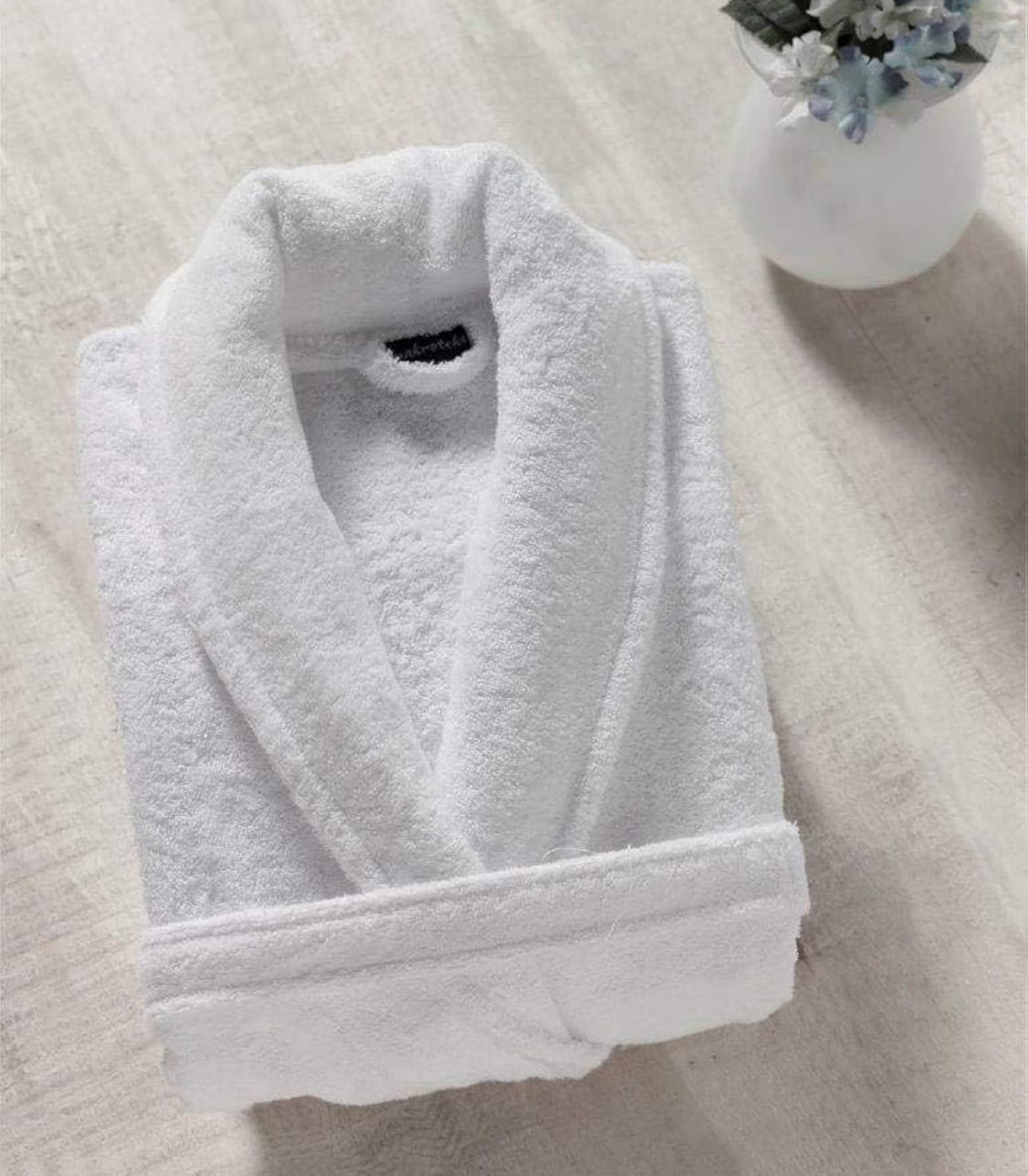 Warp yourself into a new level of luxury with cotton rich bathrobes