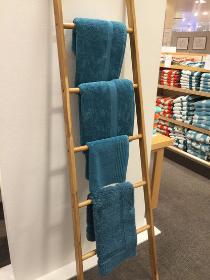 Bamboo Ladder Towel Rack
