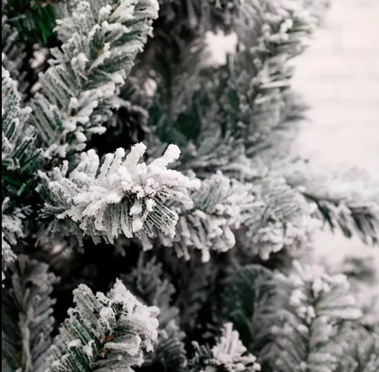 Snow flocked Christmas tree INCLUDES FREE CHRISTMAS TREE STORAGE BAG