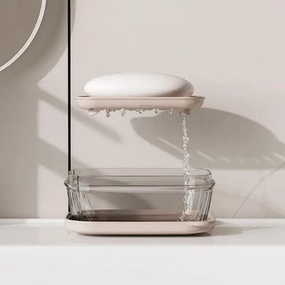 Portable travel soap holder..