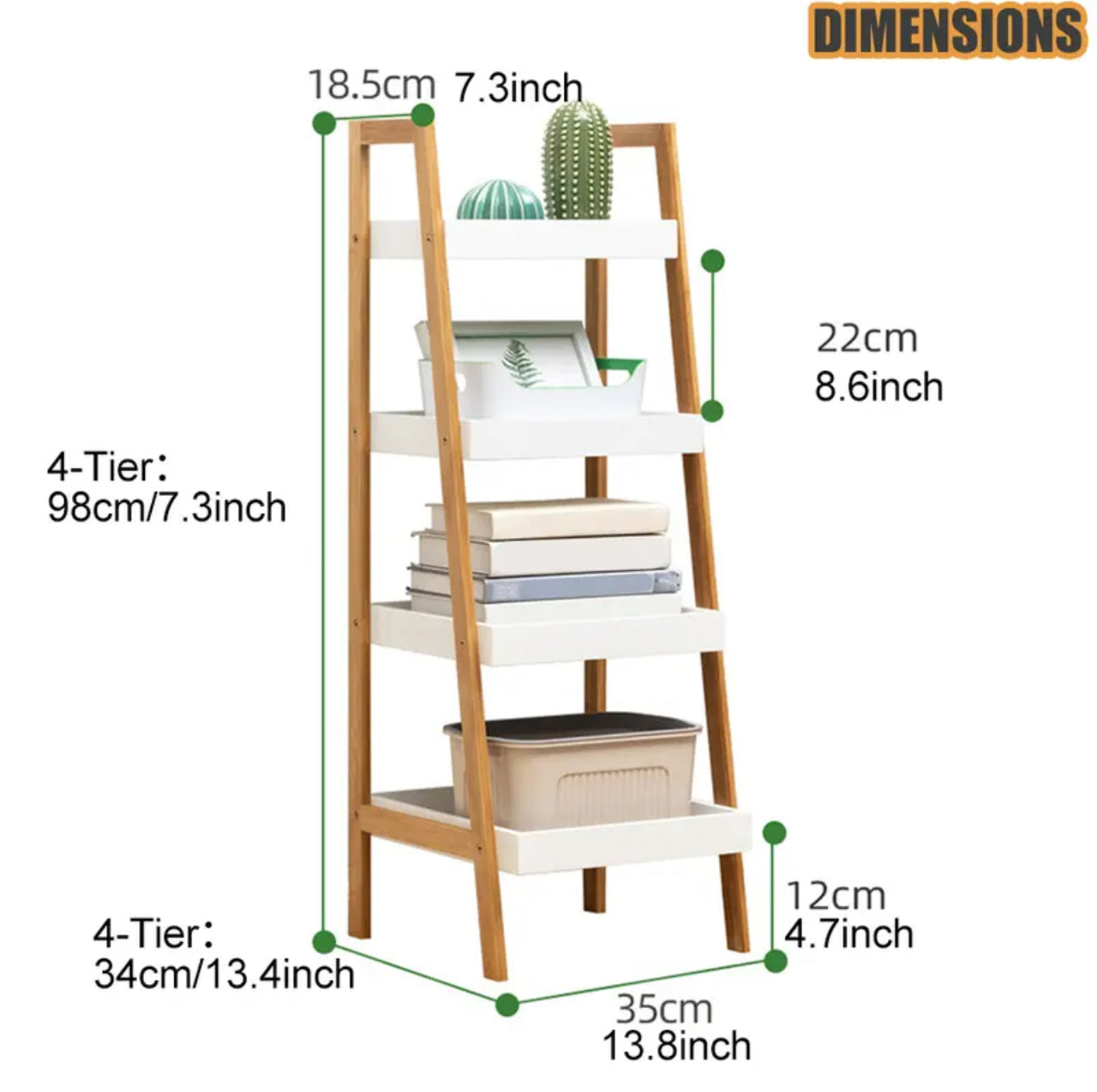 Multiple areas usage 4 tier Rack