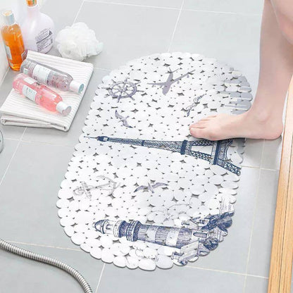 PVC Bath Mat Non-Slip Pebble Bathtub Mat