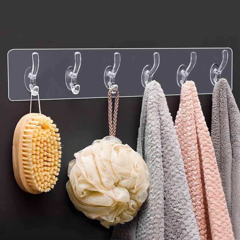 Multipurpose Transparent wall Hooks
