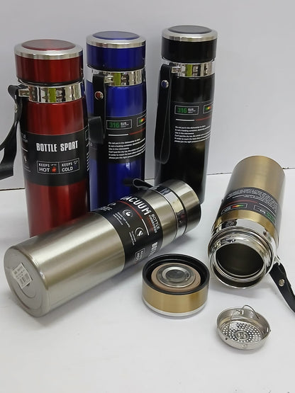 Stainless steel thermal vacuum flask