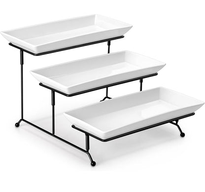 Food Serving Tray Set